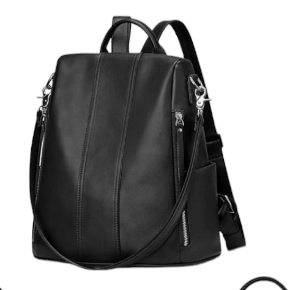 FZONE antitheft rucksack shoulder leather back